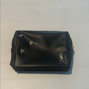 Yves Saint Laurent Black Cosmetic Bag